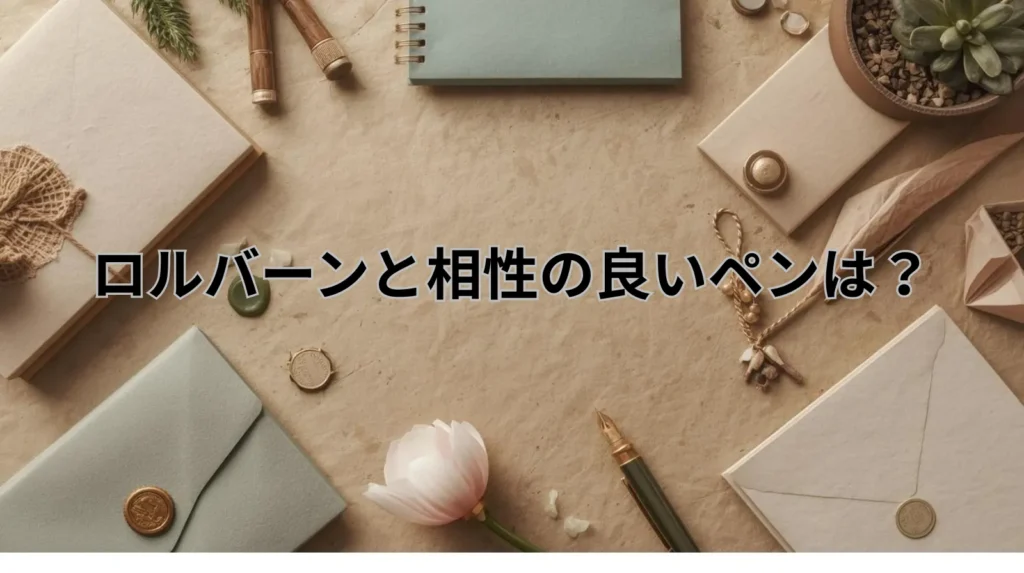 ロルバーンと相性の良いペンは？